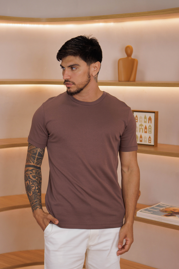 T-shirt Supreme Mocha